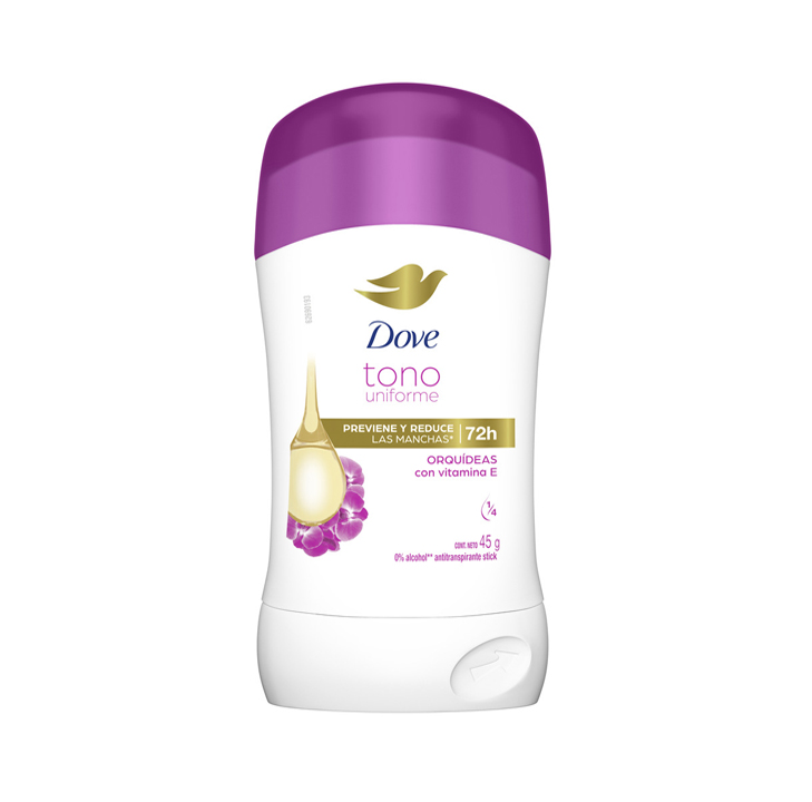 DESOD DOVE TONO UNIFORME ORQUIDEA BARRAx45GR