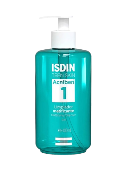 GEL ACNIBEN ISDIN OILY SKIN LIMP-MATIFICANTEx400ML