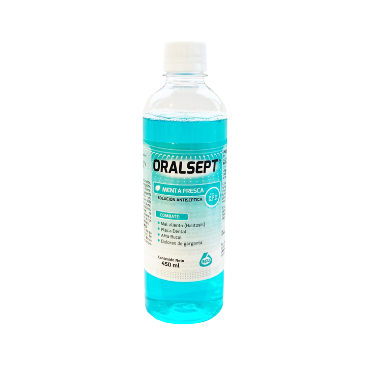 ORALSEPT MENTA SOL-ORALx50MGx450ML