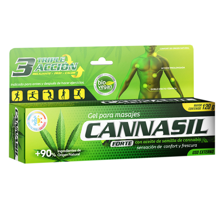 GEL CANNASIL FORTEx120GR
