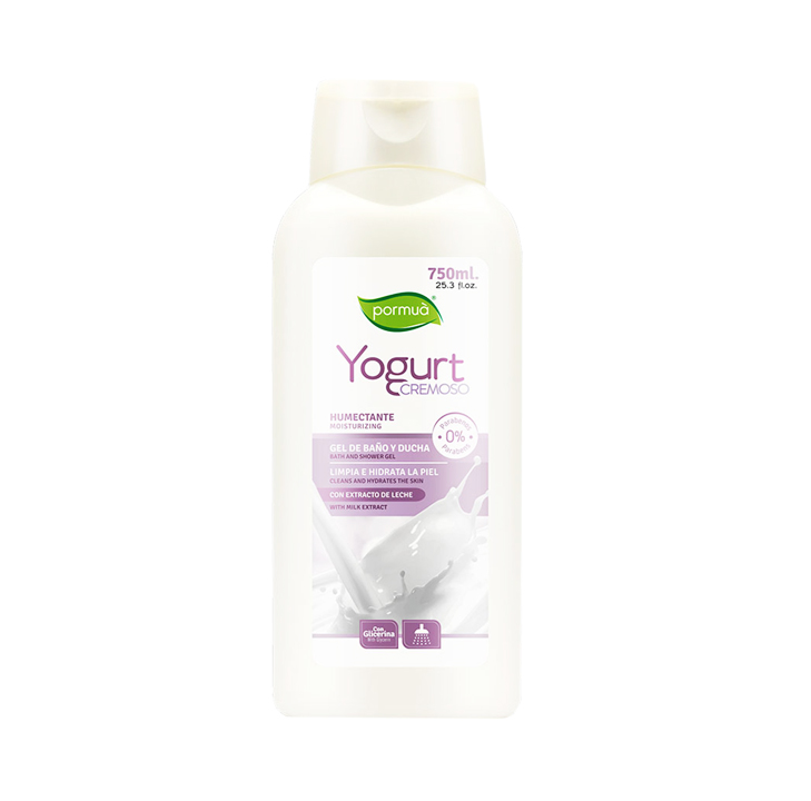 GEL BAÑO PORMUA YOGURT CREM HIDRAx750ML