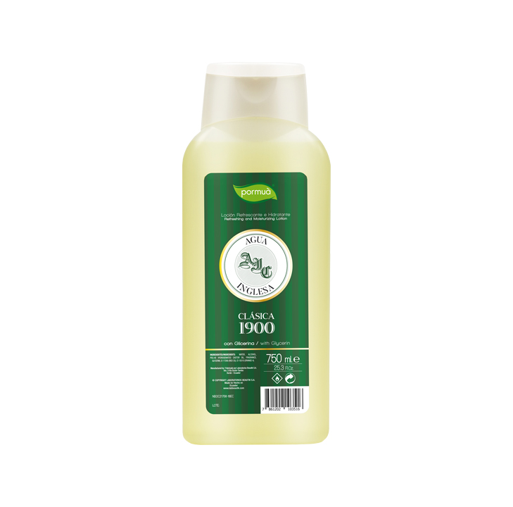 LOCION AGUA INGLESA CLASIC REFRESCANTEx750ML