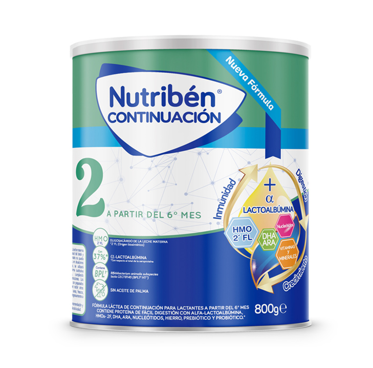 LECHE NUTRIBEN CONTINUA ET-2 LATAx800GR