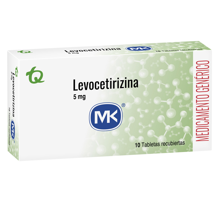 LEVOCETIRIZINA TAB-RECx5MGx10MCKE