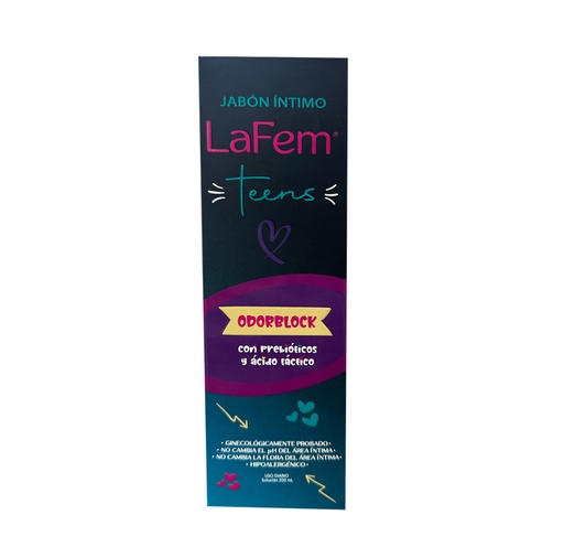 JABON INTIMO LAFEM TEENS ODORBLOCK  200ML