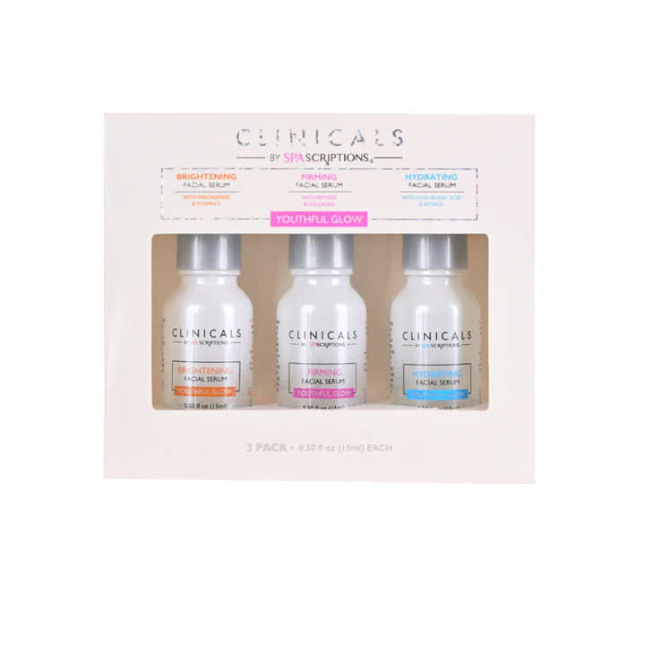 SERUM SPASCRIPTIONS CLINICALS BRI-FIR-HYD FACx3PACK
