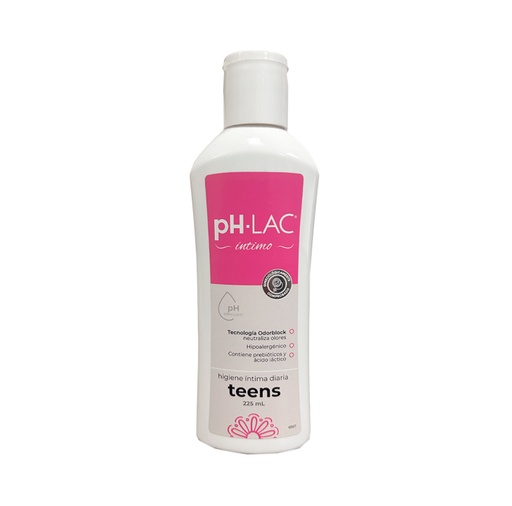 JABÓN ÍNTIMO PH-LAC TEENS 225ML 