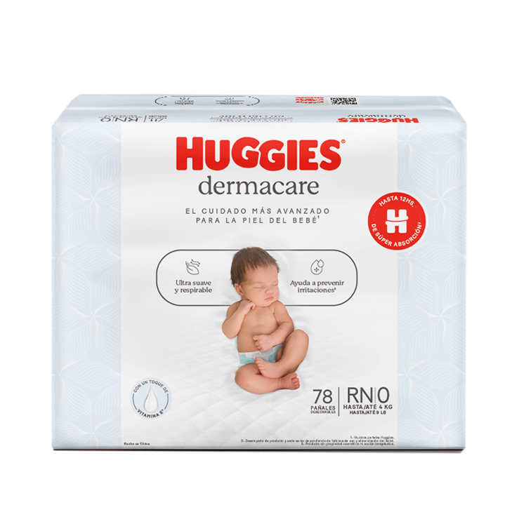 PAÑAL HUGGIES DERMACARE RNx78
