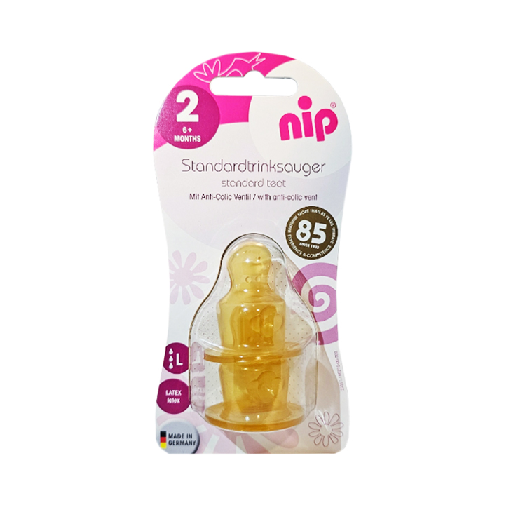 CHUPON NIP LATEX L FLUJO RAPIDO STD 6+Mx2