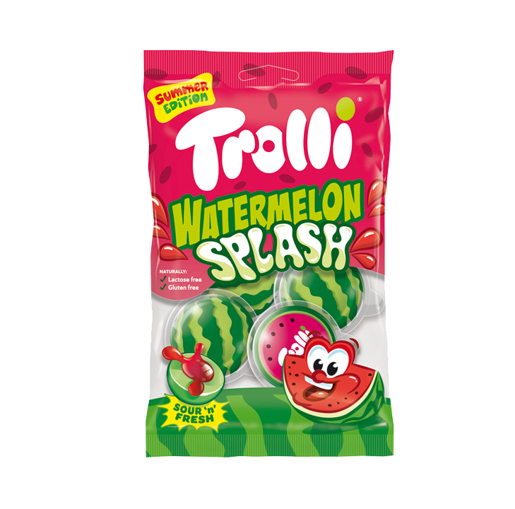 GOMITAS TROLLI WATERMELON SPLASH FDAx75GR