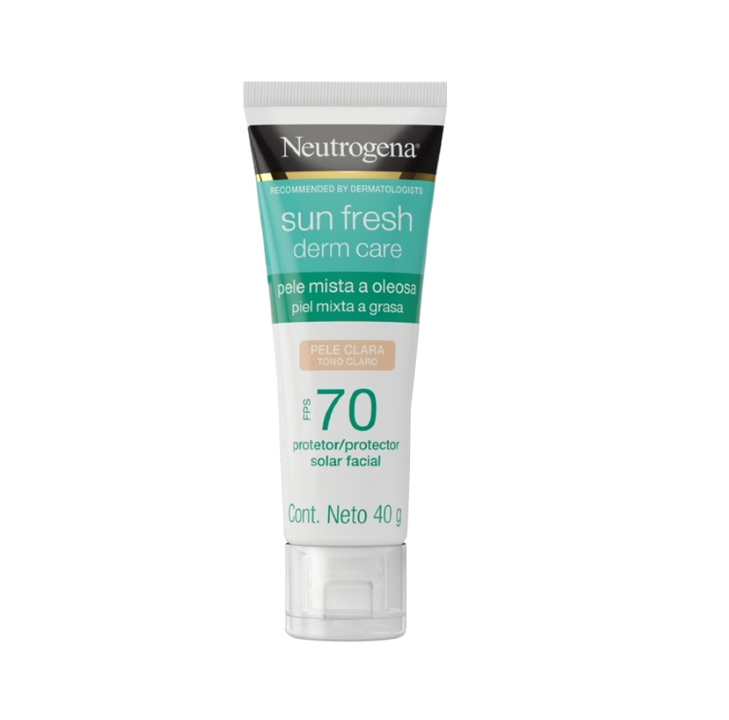 PROTECTOR SOLAR NEUTROGENA FACIAL MIXTA-GRASA TONO CLARO SPF70x40GR