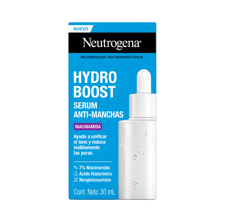 SERUM NEUTROGENA HYDRO BOOST NIACINAMIDA ANTI-MANCHASx30ML 