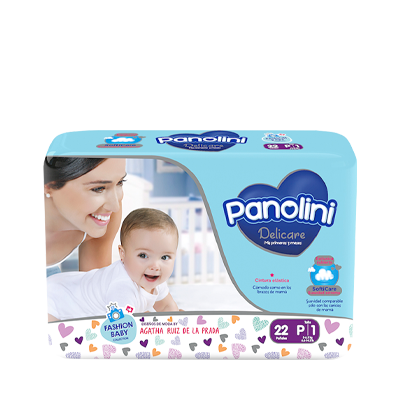 PAÑAL PANOLINI DELICARE E1/Sx22