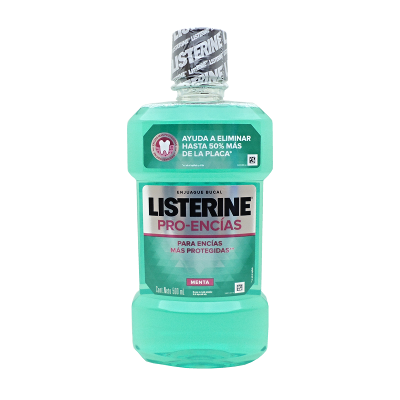 ENJUA-BUCAL LISTERINE PRO-ENCIASx500ML