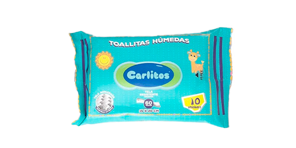 TOALLITAS HUM CARLITOS FLOWPACKx10