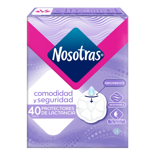 PROT LACTANCIA NOSOTRAS LACTI RESPIRABLEx40 