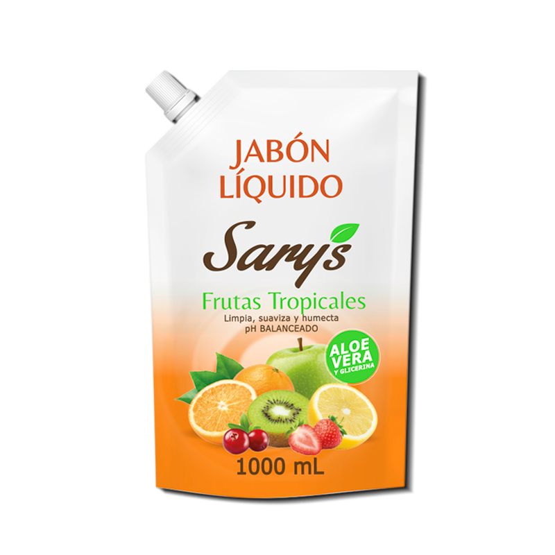 JABON-LIQ SARYS FRUT-TROPICALESx1000ML