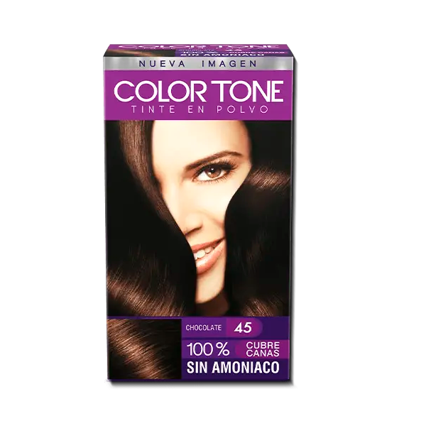 TINTE COLOR TONE POLVO#45 CHOCOLATE KIT