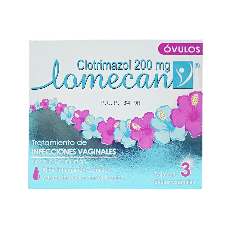 LOMECAN V OVUx200MGx3