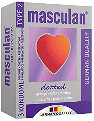 PRESERVATIVO MASCULAN DOTTEDx3