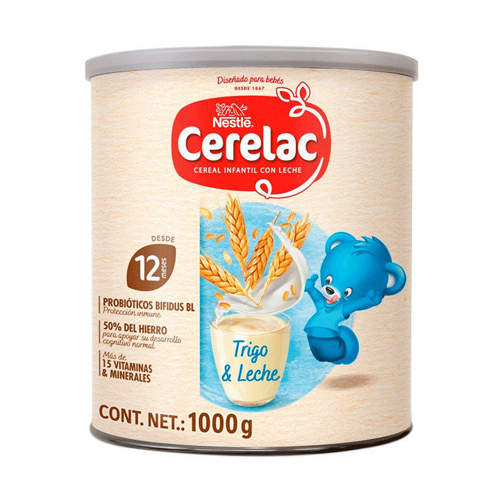 CEREAL CERELAC TRIGO-LECHE LATAx1KG