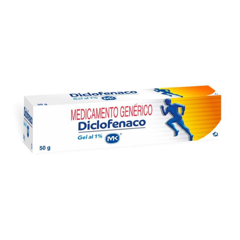 DICLOFENACO GELx1%x50GRMCKE