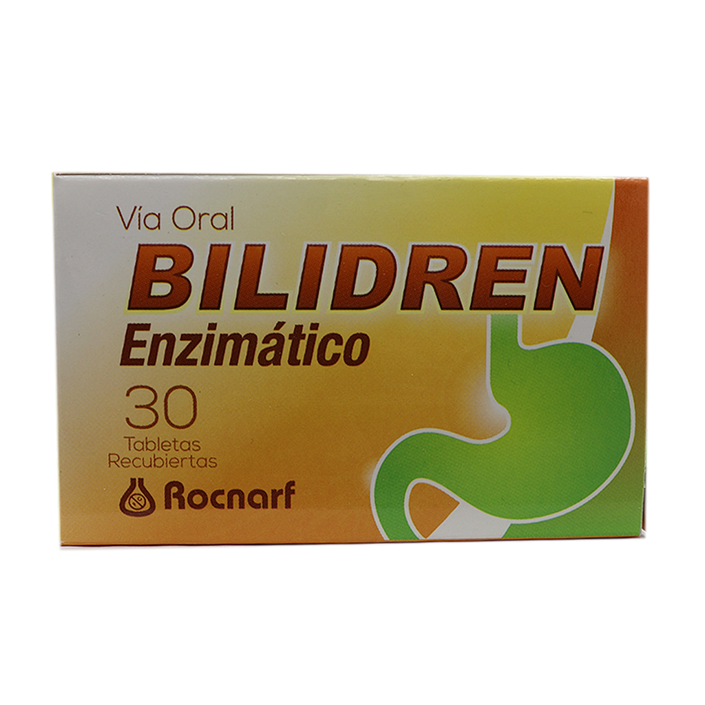BILIDREN ENZIMATICO TABx170/40/150MGx30