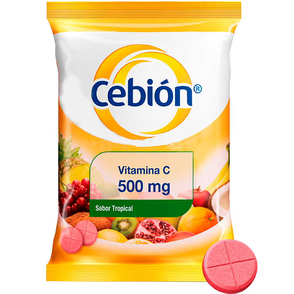 CEBION F-TROPI TAB-MASTx500MGx12(12)