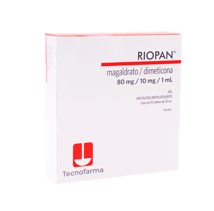 RIOPAN GEL-ORALx80/10MG/MLx10