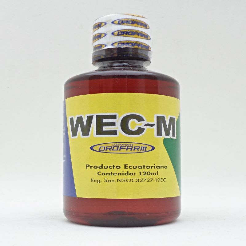 LOCION WEC-M PIESx120ML