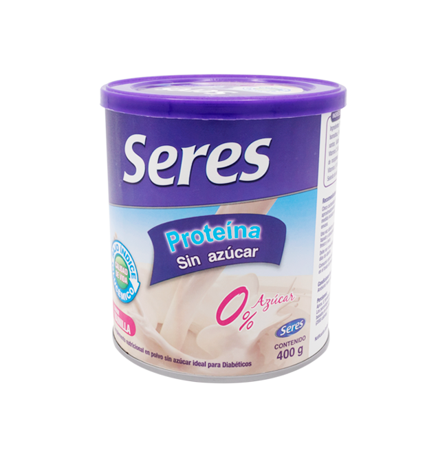 SERES PROTEINA S-ZUCAR VAINILL LATAx400GR