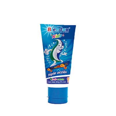PASTA BLENDAX KIDS TRIPLE ACCION MENTAx75ML