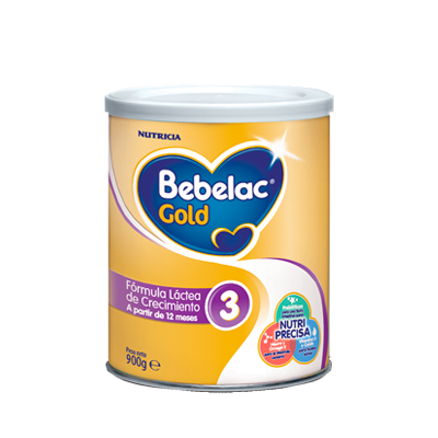 LECHE BEBELAC GOLD ETAPA 3 LATA 900GR