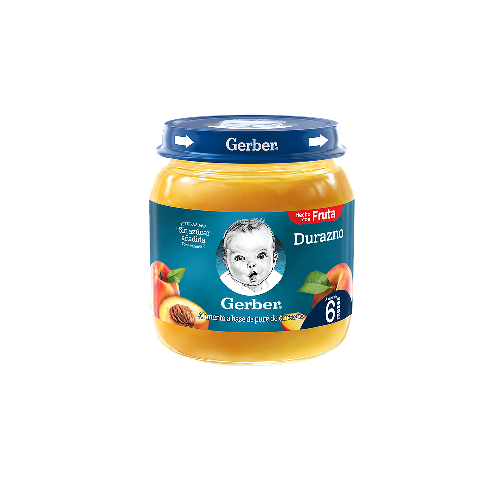 COMPOTA GERBER DURAZNO FCOx113GR
