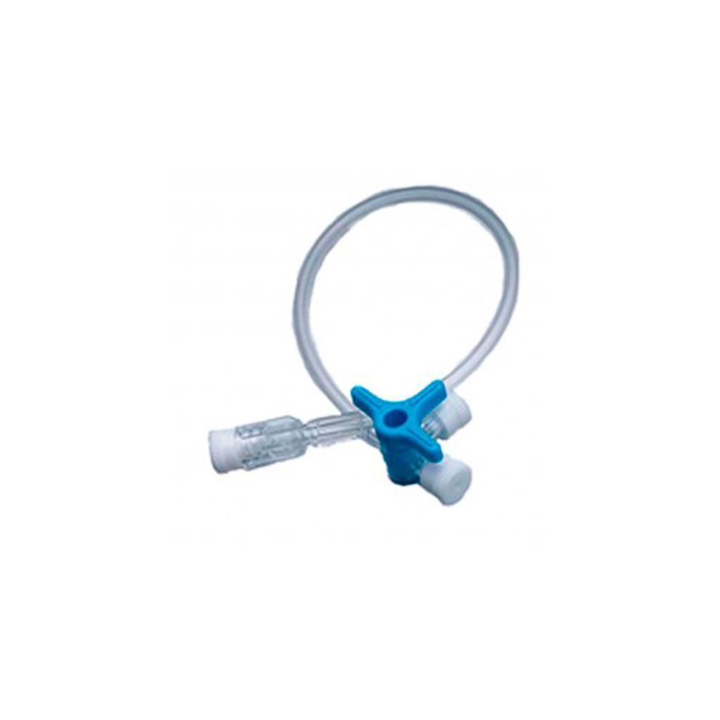 LLAVE 3 VIAS POLYMED C-EXTENSIONx10CM