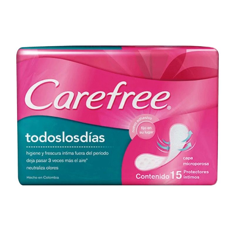 PROTEC CAREFREE TODOS LOS DIASx15 
