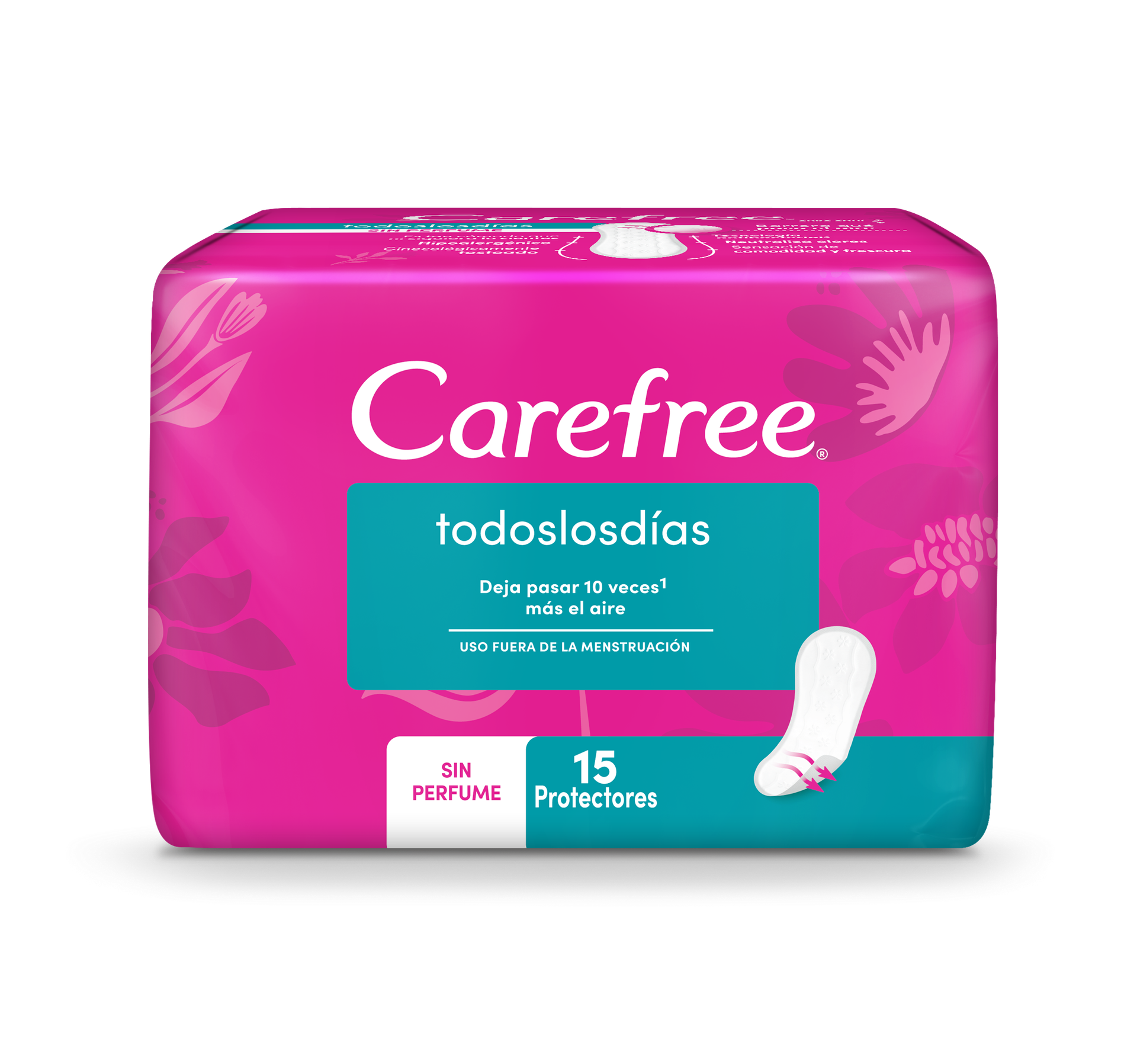 PROTEC CAREFREE TODOS LOS DIASx15 