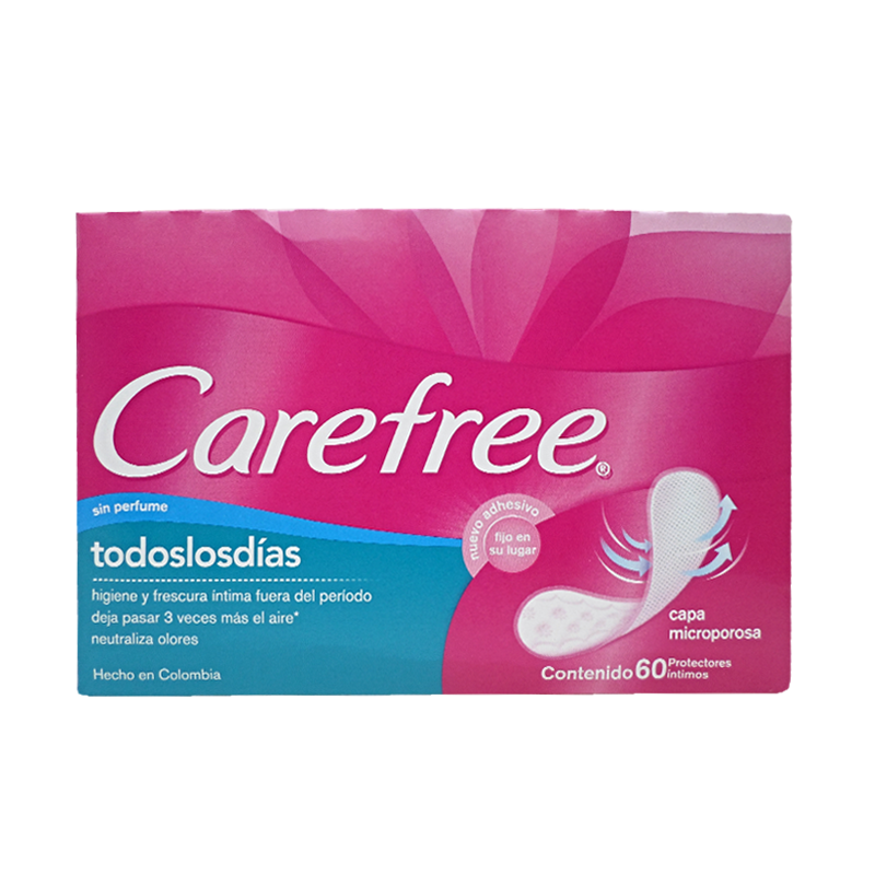 PROTEC CAREFREE TODOS LOS DIASx60
