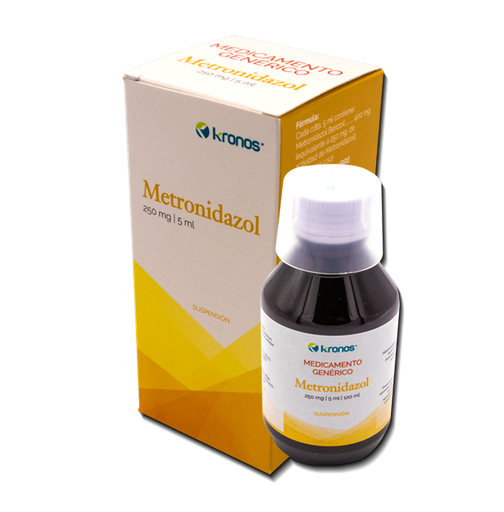 [04639] METRONIDAZOL  SUS-ORALx250MG/5MLx120MLKROG