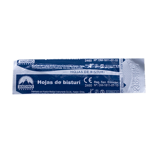 [03827] HOJA BISTURI ANDINO #23 