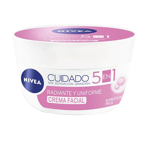 [01093] CREMA NIVEA 5EN1 ACLARADO NATURAL FPS15 FACx50ML 