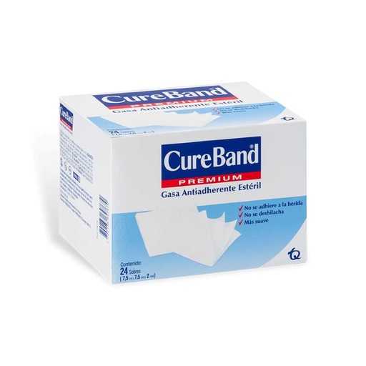 [03896] GASA CUREBAND ANTIADHERENTE 7.5CMx7.5CMx2x24 
