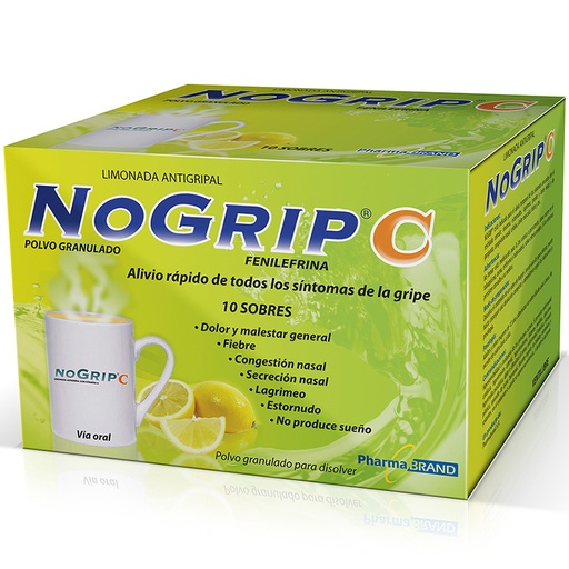 [09325] NOGRIP C  POL-SOL-ORALx500/15/5/4MGx10
