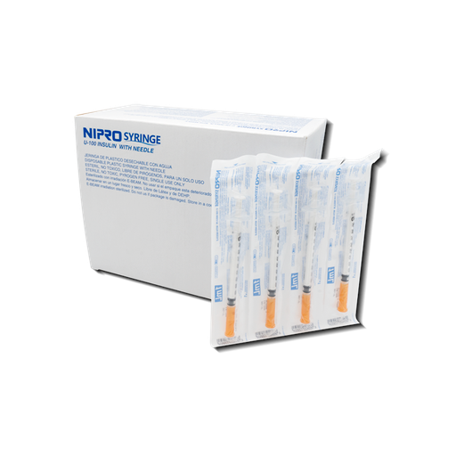 [04094] JERINGA NIPRO INSULINA 1ML/27Gx1/2"x100 