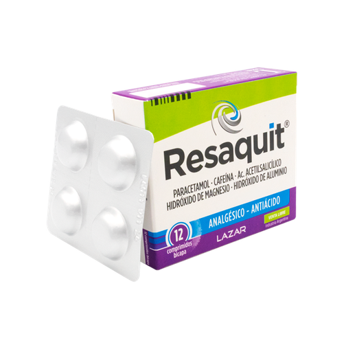 [08586] RESAQUIT  COMx194/33/252.2/50/25MGx12