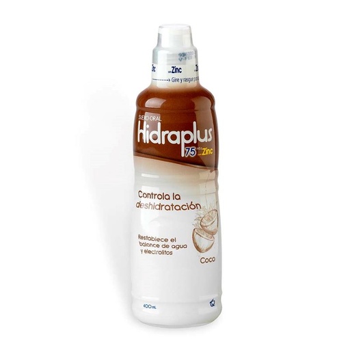 [07176] HIDRAPLUS ZINC COCO  SOL-ORALx75MEQx400ML