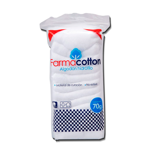 [03900] ALGODON HIDROFILO FARMACOTTON FDAx70GR 