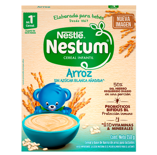 [03392] CEREAL NESTUM ARROZ CAJAx350GR 