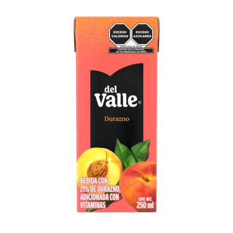 [00088] JUGO DEL VALLE DURAZNO CARTONx250ML 