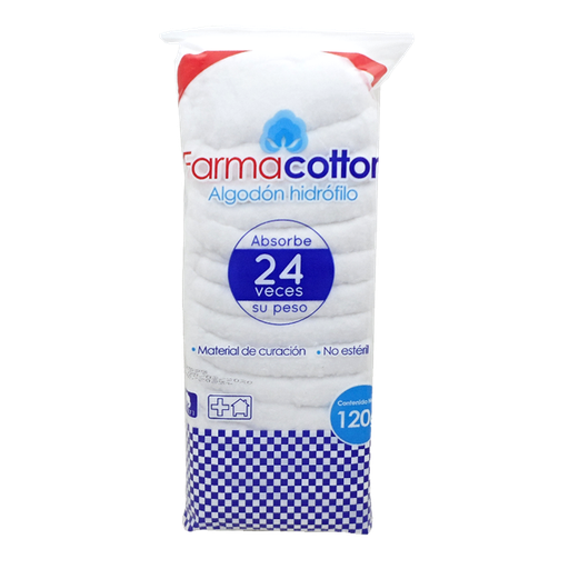 [03909] ALGODON FARMACOTTON FDAx120GR 